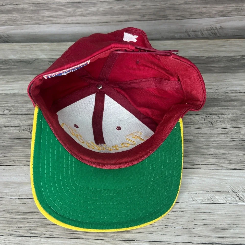 Starter Classic Florida State Seminoles FSU Script 90s Retro Snapback Hat Vtg‎